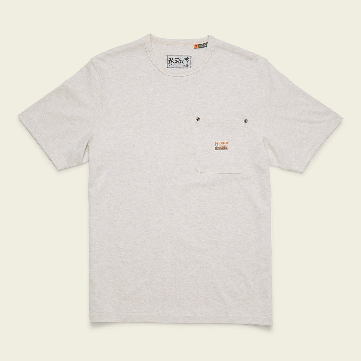 Howler Brothers HB Trade T-Shirt - Oatmeal Heather