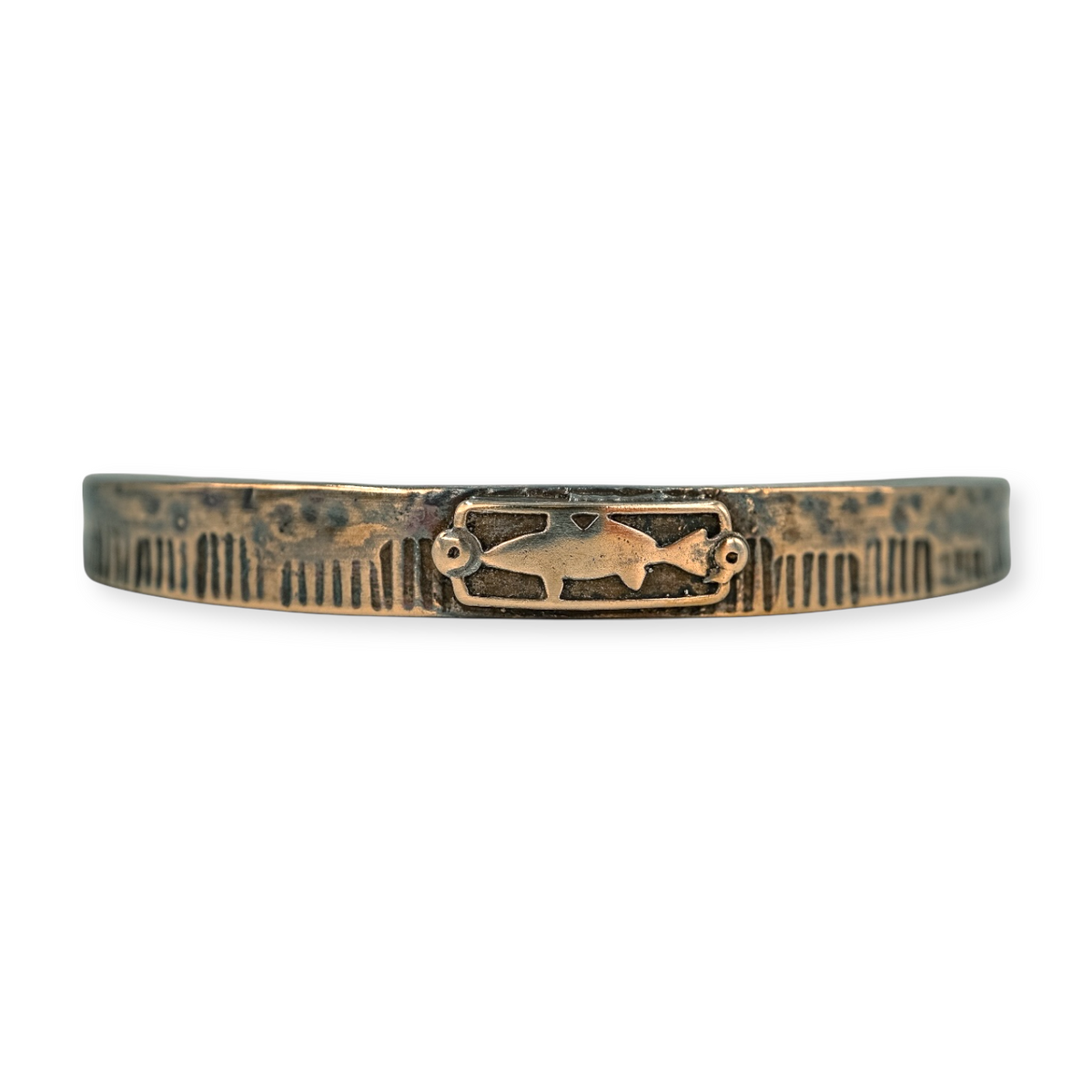 Sight Line Provisions Redfish Bronze Cuff Bracelet