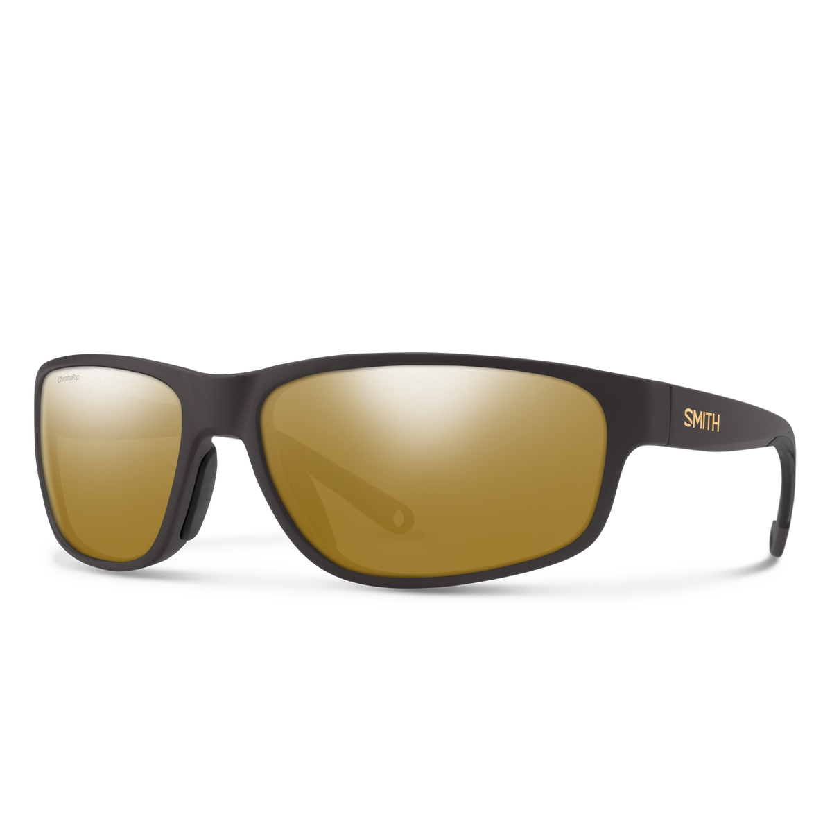 SMITH Redding 2 sunglasses with Matte Gravy frame and ChromaPop Glass Polarized Bronze Mirror lenses