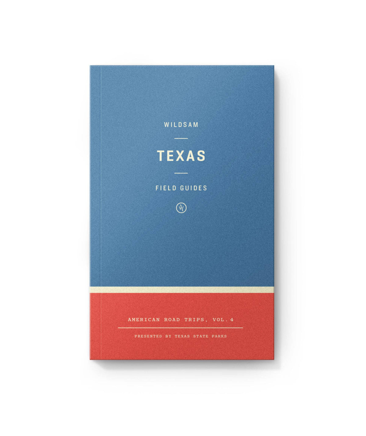 Wildsam Texas Road Trip Field Guide – blue-and-red front cover