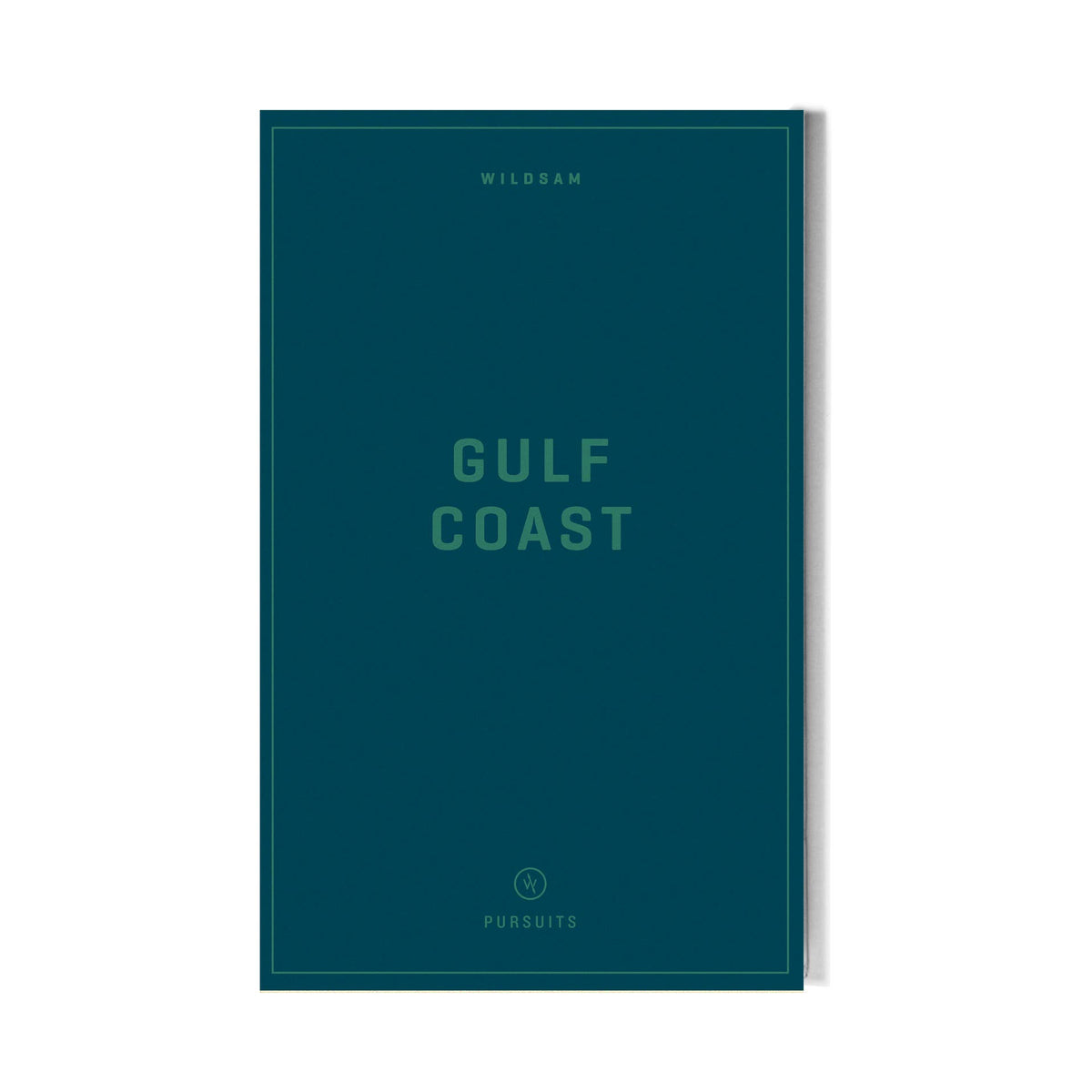 Wildsam Gulf Coast Field Guide – teal front cover