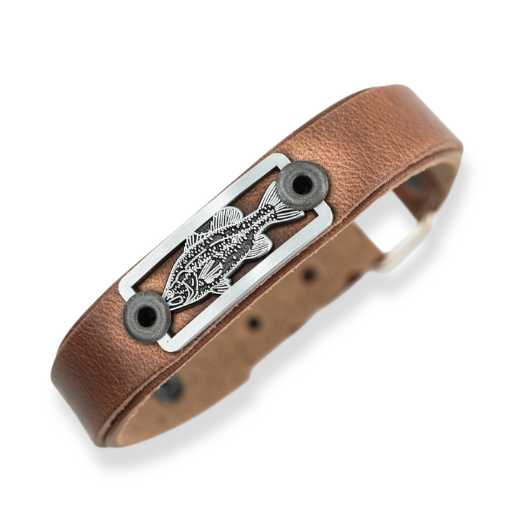 Sight Line Provisions Bass Skinny Bracelet in Brown