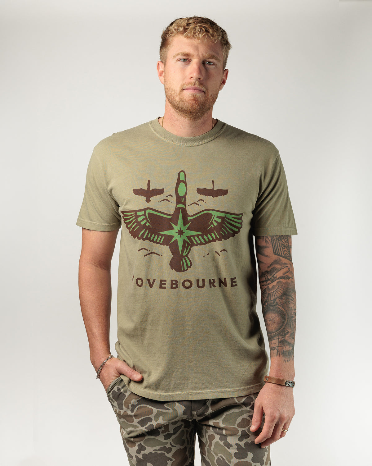 Covebourne Community Tee - Khaki