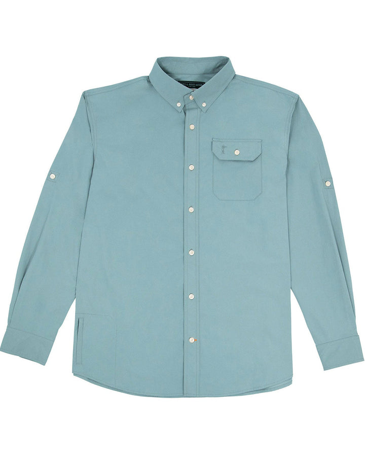 Ball and Buck Active+ Guide Shirt LS - River Green